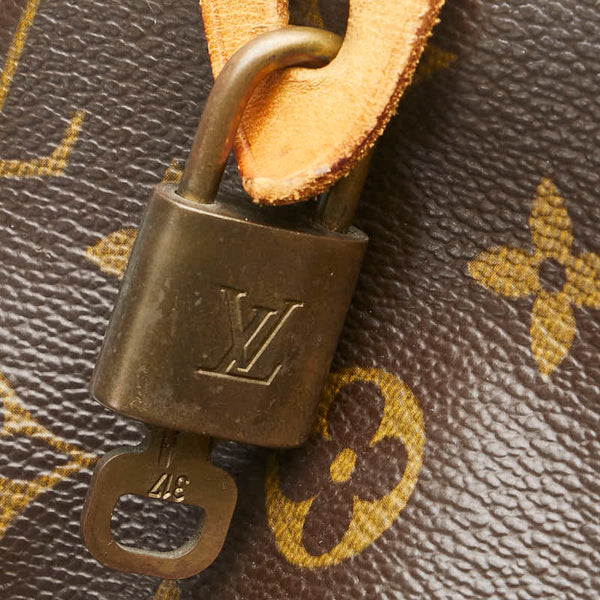 ルイ ヴィトン モノグラム スピーディ30 ハンドバッグ ミニボストンバッグ M41526 ブラウン PVC レザー レディース LOUIS VUITTON 【中古】