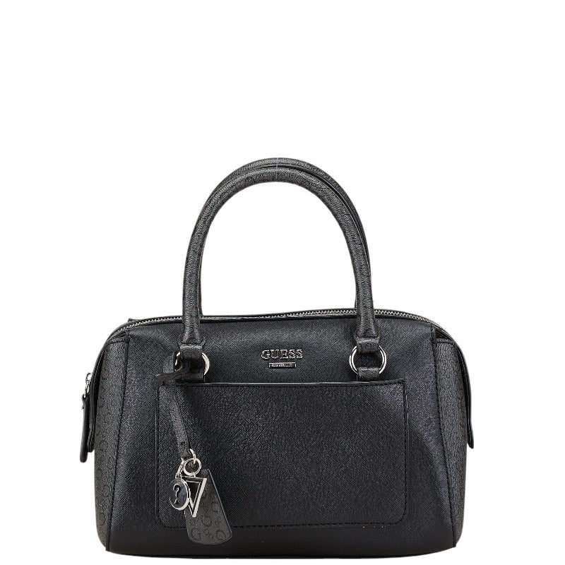 ゲス ハンドバッグ ブラック PVC レディース Guess 【中古】