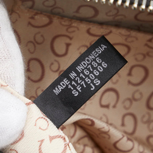 ゲス ハンドバッグ ブラック PVC レディース Guess 【中古】