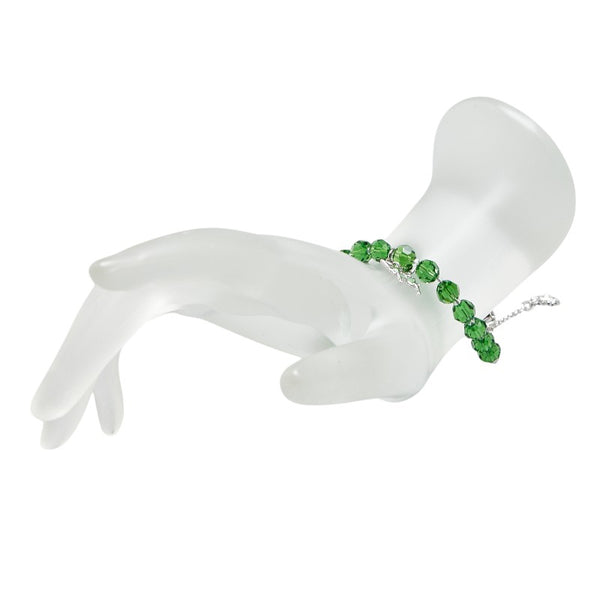 スワロフスキー Tinker Bell Friends Hope ティンカー ベル ブレスレット グリーン クリスタル レディース SWAROVSKI 【中古】