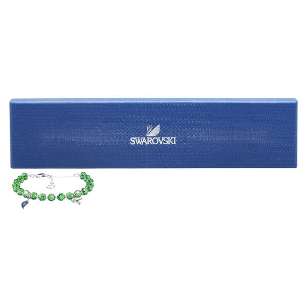 スワロフスキー Tinker Bell Friends Hope ティンカー ベル ブレスレット グリーン クリスタル レディース SWAROVSKI 【中古】