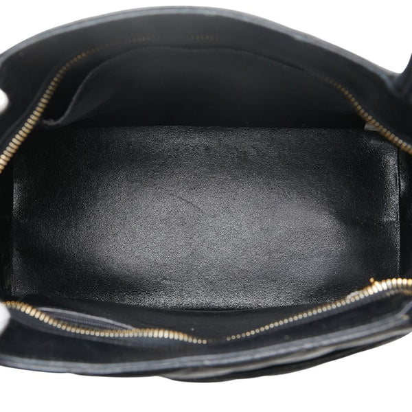 シャネル マトラッセ 復刻トート ココマーク トートバッグ A01804 ブラック キャビアスキン レディース CHANEL 【中古】