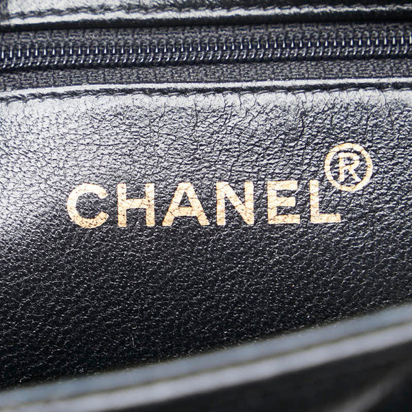 シャネル マトラッセ 復刻トート ココマーク トートバッグ A01804 ブラック キャビアスキン レディース CHANEL 【中古】