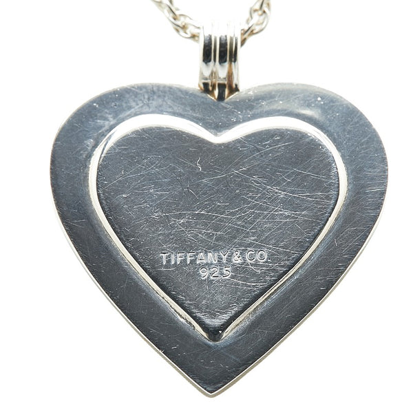 ティファニー ハート モチーフ ネックレス シルバー ゴールド SV925 シルバー レディース TIFFANY&Co. 【中古】