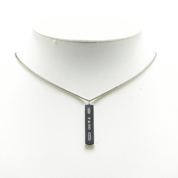 ティファニー バー ペンダントネックレス SV925 シルバー レディース TIFFANY&Co. 【中古】