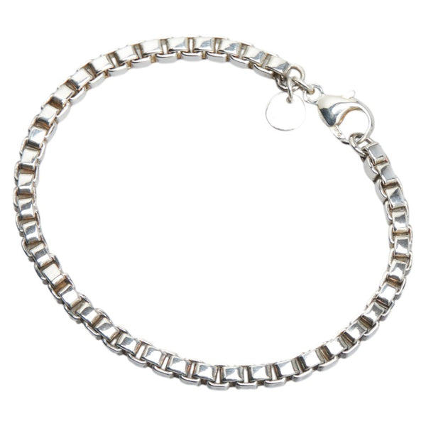 ティファニー ベネチアン ブレスレット SV925 シルバー レディース TIFFANY&Co. 【中古】