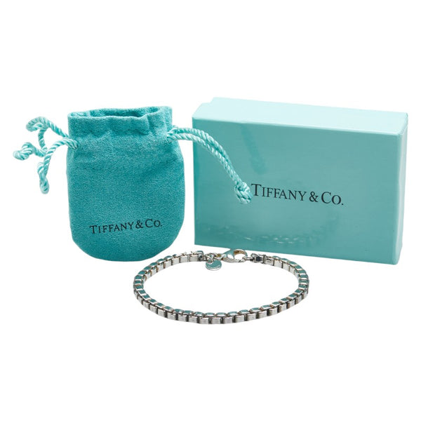 ティファニー ベネチアン ブレスレット SV925 シルバー レディース TIFFANY&Co. 【中古】