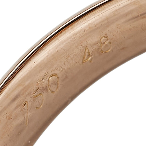 カルティエ K18YG イエローゴールド K18WG ホワイトゴールド K18PG ピンクゴールド トリニティ リング 指輪 #48 レディース CARTIER 8号 【中古】