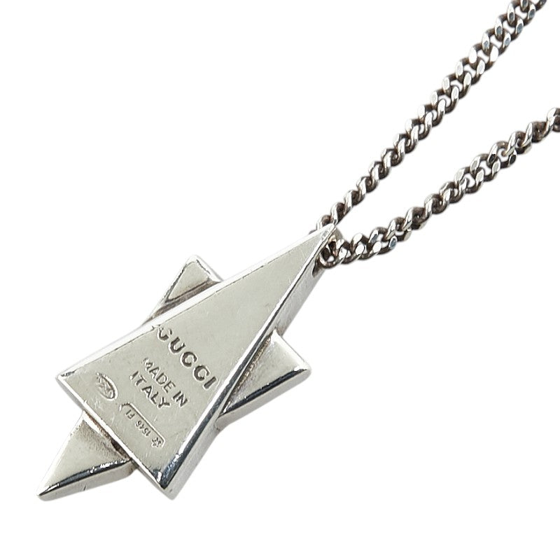 グッチ スターオブダビデ ネックレス SV925 シルバー レディース GUCCI 【中古】