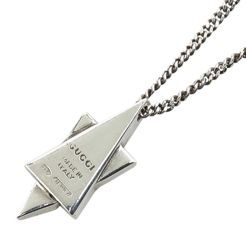 グッチ スターオブダビデ ネックレス SV925 シルバー レディース GUCCI 【中古】