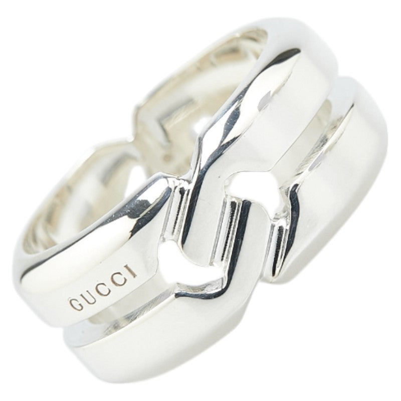 グッチ ノットインフィニティ リング 指輪 314011 SV925 シルバー メンズ GUCCI 【中古】