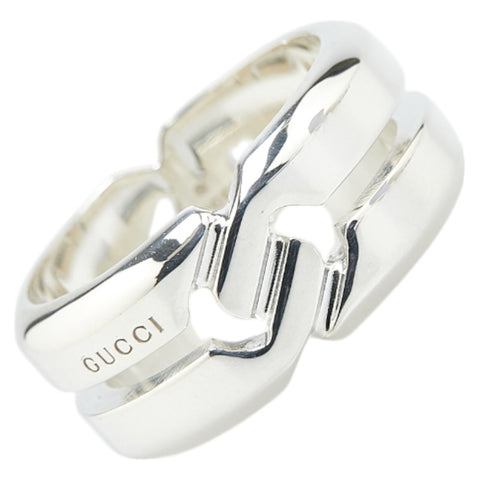 グッチ ノットインフィニティ リング 指輪 314011 SV925 シルバー メンズ GUCCI 【中古】