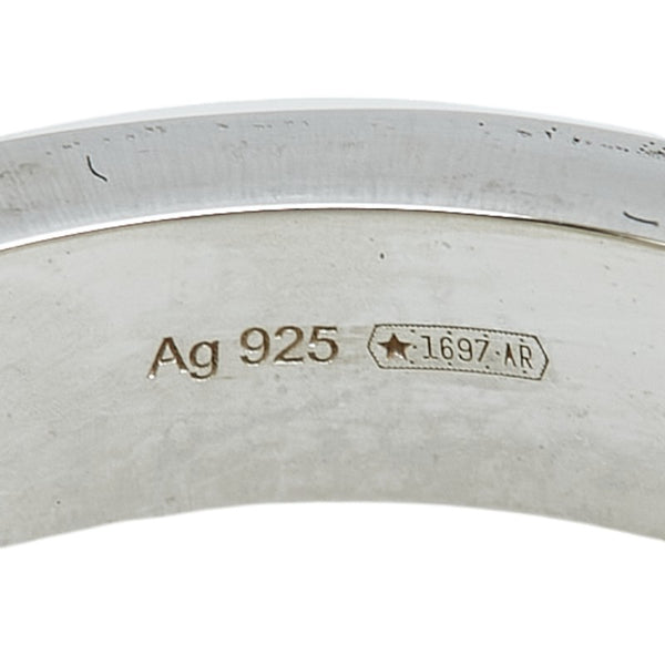 グッチ ノットインフィニティ リング 指輪 314011 SV925 シルバー メンズ GUCCI 【中古】