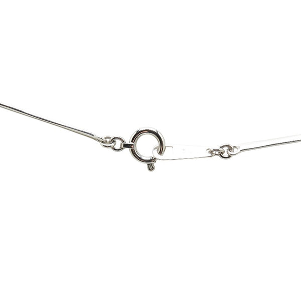 タサキ K18WG ホワイトゴールド ダイヤ0.29ct ステーション ネックレス レディース TASAKI 【中古】