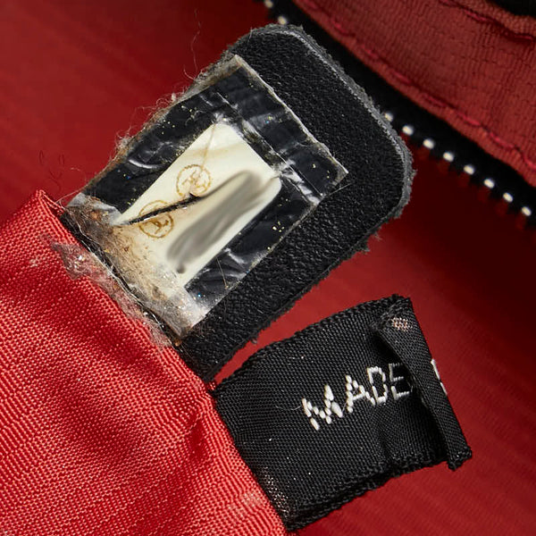 シャネル 旧トラベルライン トートバッグ A11833 ブラック ホワイト ナイロン レディース CHANEL 【中古】