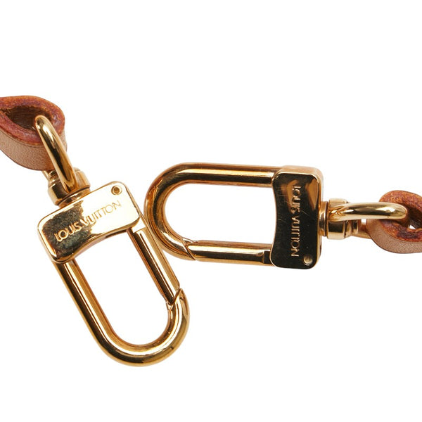 ルイ ヴィトン ショルダーストラップ ブラウン レザー レディース LOUIS VUITTON 【中古】