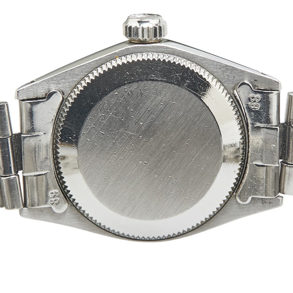 ロレックス オイスターパーペチュアル 腕時計 6719 自動巻き シルバー文字盤 ステンレススチール レディース ROLEX 【中古】