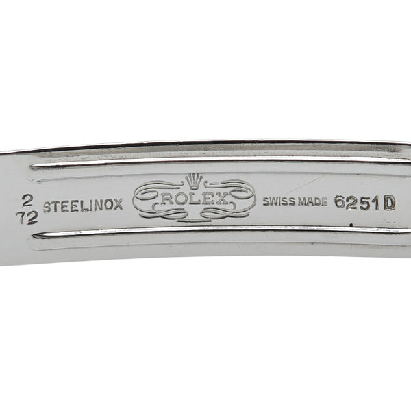 ロレックス オイスターパーペチュアル 腕時計 6719 自動巻き シルバー文字盤 ステンレススチール レディース ROLEX 【中古】