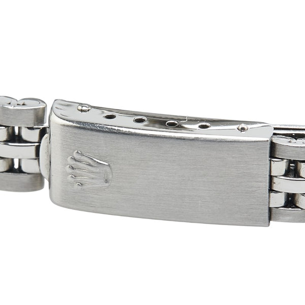 ロレックス オイスターパーペチュアル 腕時計 6719 自動巻き シルバー文字盤 ステンレススチール レディース ROLEX 【中古】