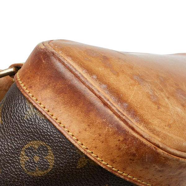 ルイ ヴィトン モノグラム モンスリMM リュック バックパック M51136 ブラウン PVC レザー レディース LOUIS VUITTON 【中古】