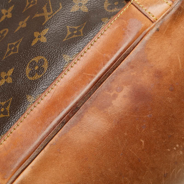 ルイ ヴィトン モノグラム モンスリMM リュック バックパック M51136 ブラウン PVC レザー レディース LOUIS VUITTON 【中古】