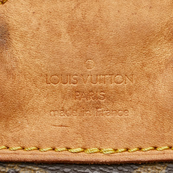 ルイ ヴィトン モノグラム モンスリMM リュック バックパック M51136 ブラウン PVC レザー レディース LOUIS VUITTON 【中古】