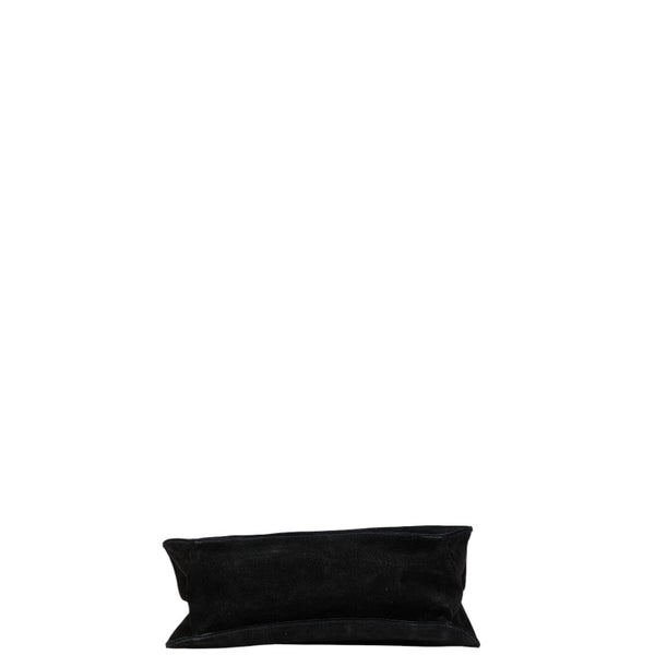 グッチ ワンショルダーバッグ 001 3167 ブラック スウェット レザー レディース GUCCI 【中古】