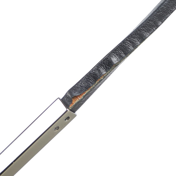 グッチ ワンショルダーバッグ 001 3167 ブラック スウェット レザー レディース GUCCI 【中古】