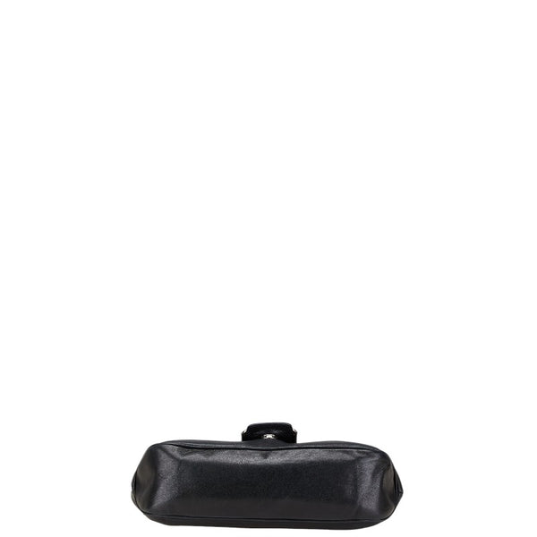 サルヴァトーレフェラガモ ヴァラ ワンショルダーバッグ AU-21 8691 ブラック レザー レディース Salvatore Ferragamo 【中古】