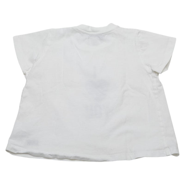 ディオール ハート YOU Tシャツ サイズ：18(80) ホワイ コットン キッズ Dior 【中古】