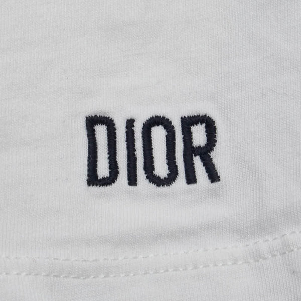 ディオール ハート YOU Tシャツ サイズ：18(80) ホワイ コットン キッズ Dior 【中古】