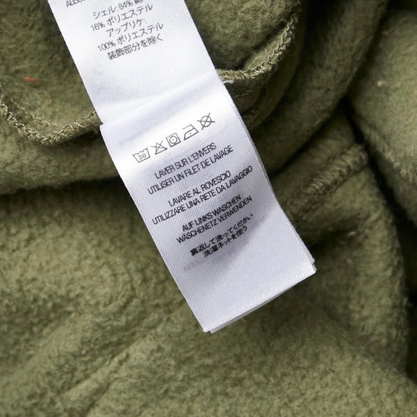 シュプリーム 23AW Satin Applique パーカー フーディー パンツ セットアップ スウェット カーキ コットン ポリエステル メンズ Supreme 【中古】