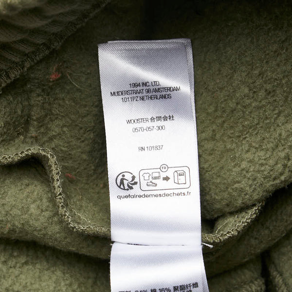 シュプリーム 23AW Satin Applique パーカー フーディー パンツ セットアップ スウェット カーキ コットン ポリエステル メンズ Supreme 【中古】