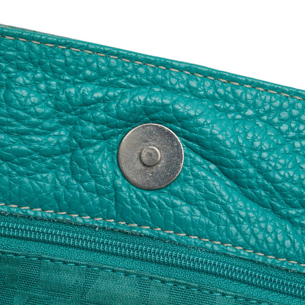 フルラ トートバッグ ハンドバッグ グリーン レザー レディース Furla 【中古】