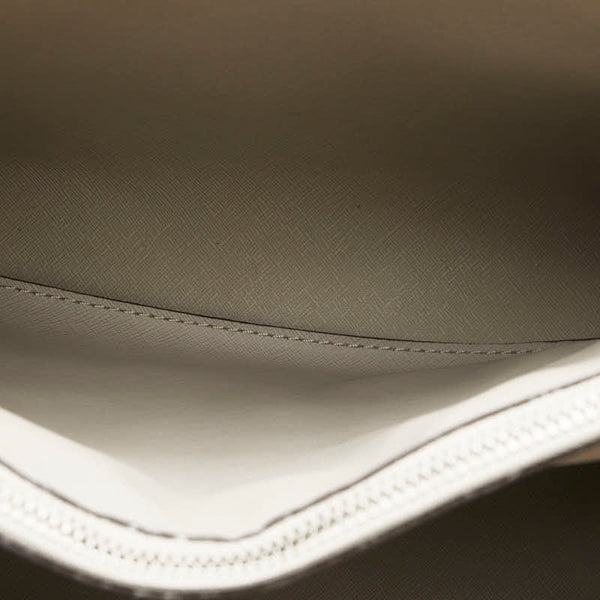 マイケルコース ロゴ ハンドバッグ ショルダーバッグ 2WAY グレー レザー レディース Michael Kors 【中古】