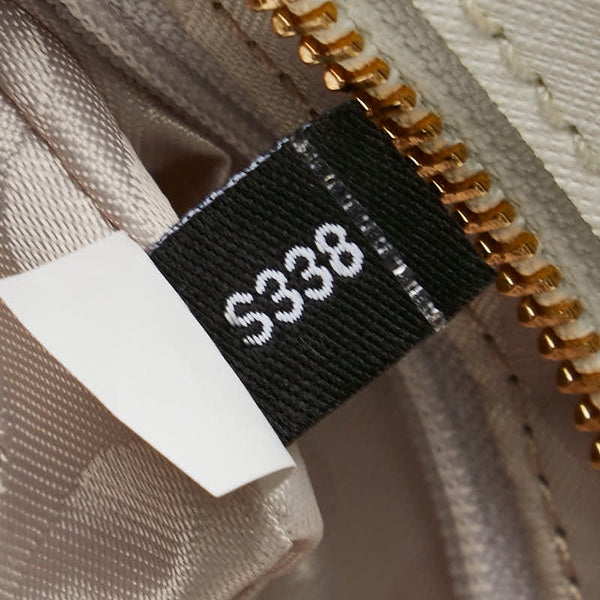 ケイトスペード ロゴ 斜め掛け ショルダーバッグ ホワイト ブルー レザー レディース Kate Spade 【中古】