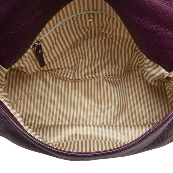 ケイトスペード ワンショルダーバッグ ハンドバッグ パープル レザー レディース Kate Spade 【中古】