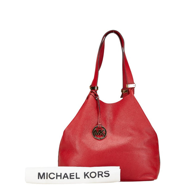 マイケルコース トートバッグ レッド レザー レディース Michael Kors 【中古】