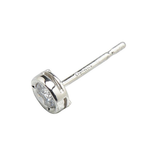 Pt900 プラチナ ダイヤ0.30ct スタッドピアス レディース 【中古】