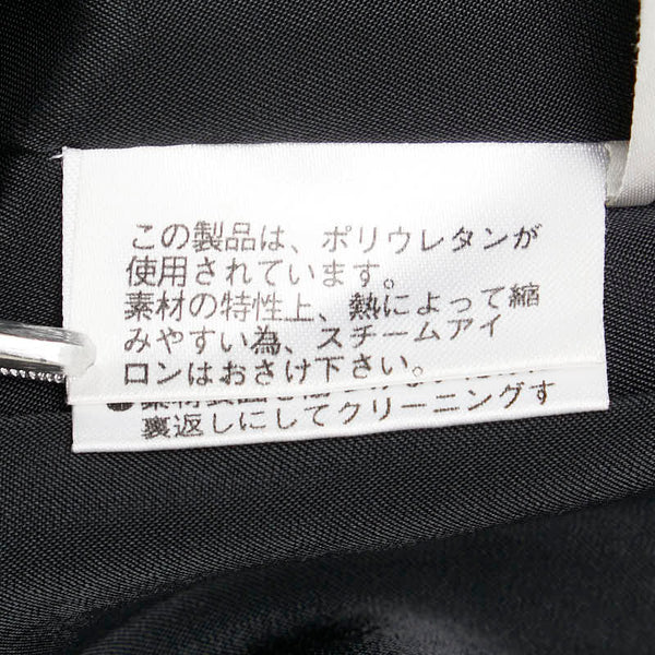 バーバリー チェック ジャケット ダブル サイズ：38 ブラック グレー コットン ポリウレタン レディース BURBERRY 【中古】