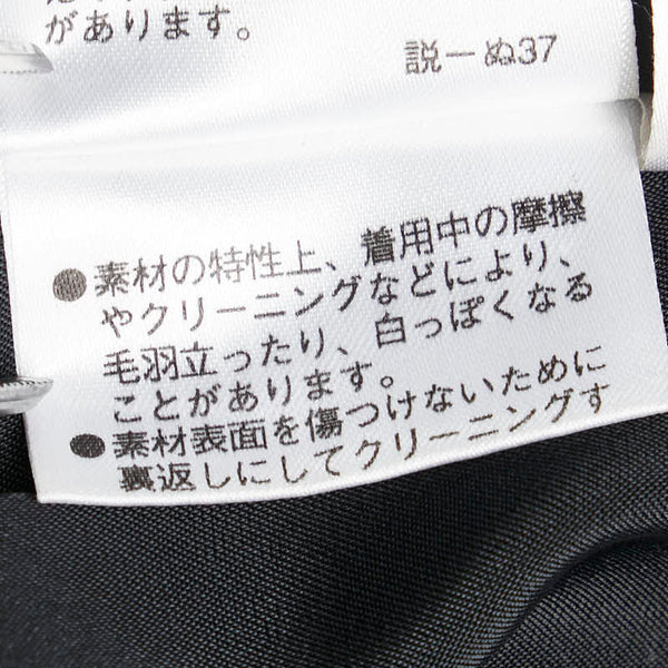 バーバリー チェック ジャケット ダブル サイズ：38 ブラック グレー コットン ポリウレタン レディース BURBERRY 【中古】