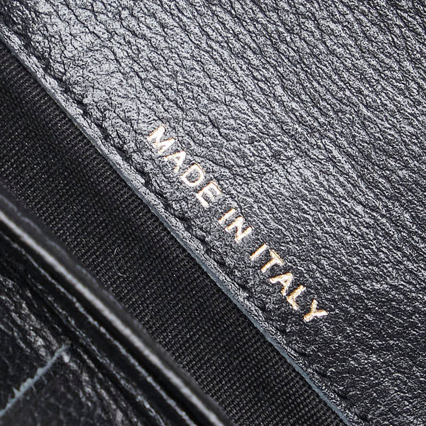 シャネル カメリア ココマーク 長財布 ブラック レザー レディース CHANEL 【中古】