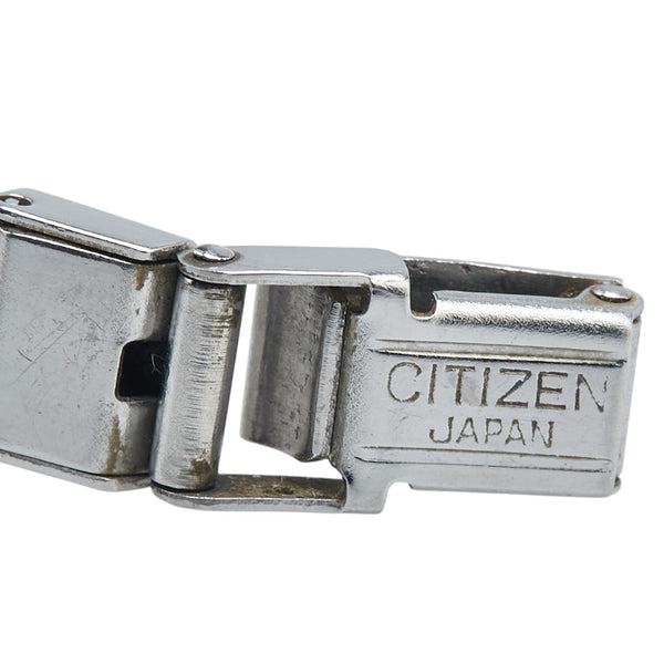 シチズン コスモスターV2 腕時計 自動巻き ブルー文字盤 ステンレススチール レディース CITIZEN 【中古】