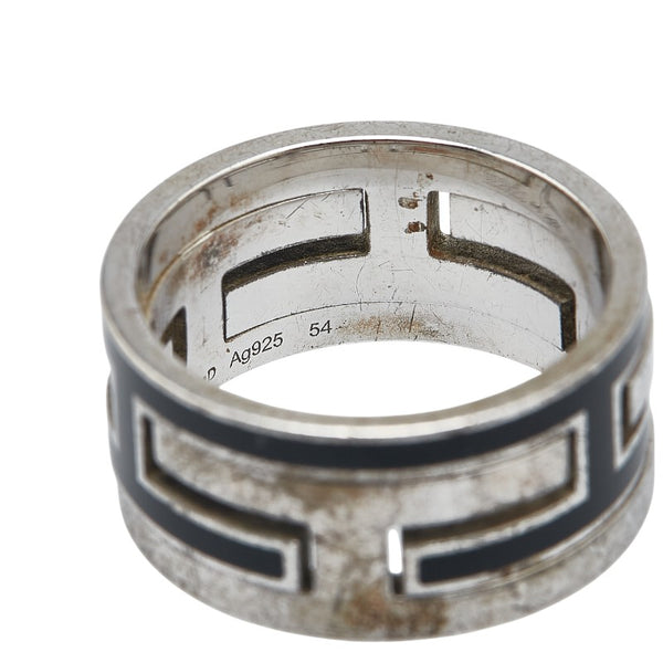 エルメス ムーブアッシュ リング 指輪 #54 SV925 シルバー レディース HERMES 【中古】