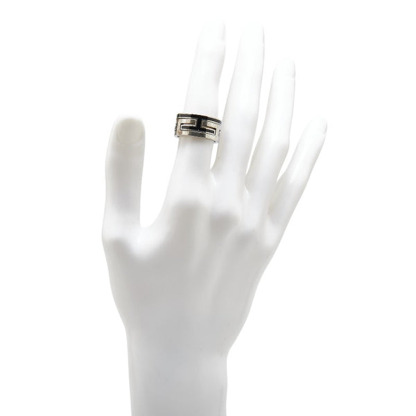 エルメス ムーブアッシュ リング 指輪 #54 SV925 シルバー レディース HERMES 【中古】