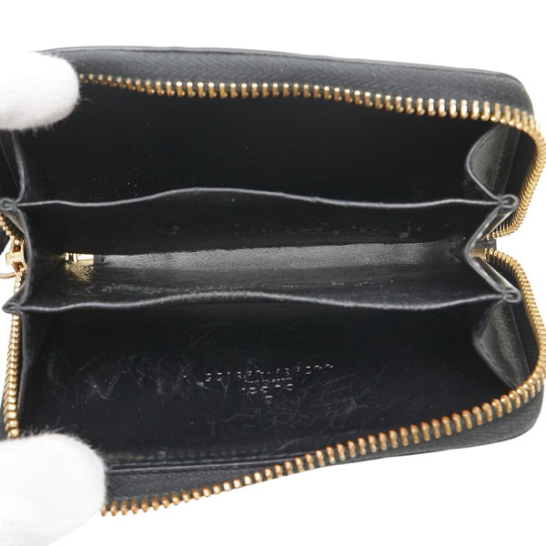 グッチ グッチシマ コインケース 447939 493075 ブラック レザー レディース GUCCI 【中古】