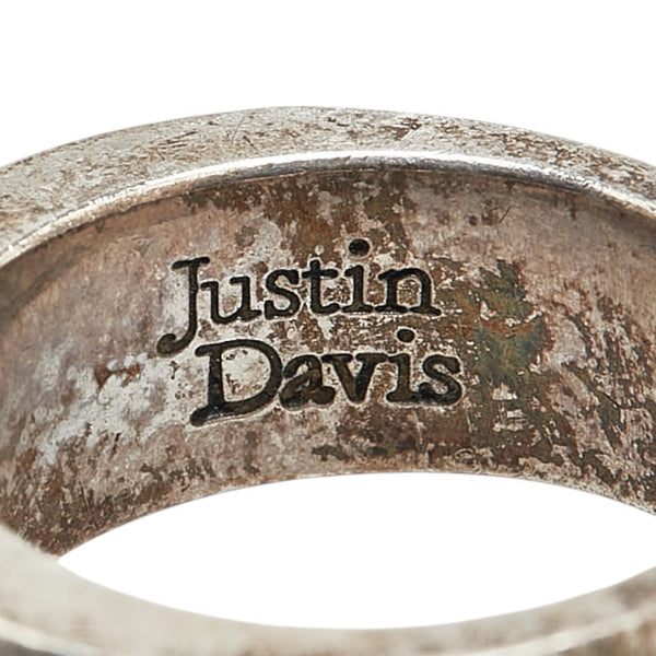 ジャスティンデイビス HOLY SACRAMENT リング 指輪 シルバー SV925 シルバー メンズ Justin Davis 【中古】