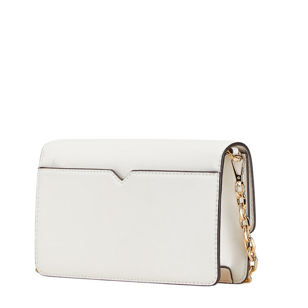 マイケルコース チェーン ショルダーバッグ 35R3G0EC60 ホワイト レザー レディース Michael Kors 【中古】
