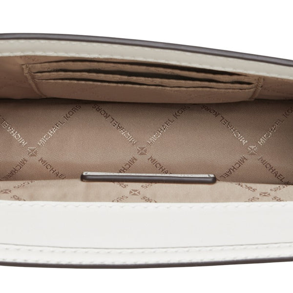 マイケルコース チェーン ショルダーバッグ 35R3G0EC60 ホワイト レザー レディース Michael Kors 【中古】