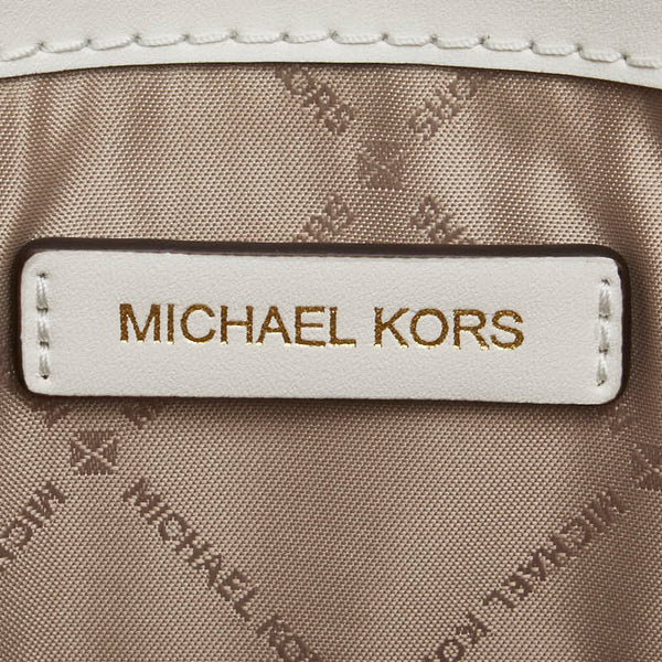 マイケルコース チェーン ショルダーバッグ 35R3G0EC60 ホワイト レザー レディース Michael Kors 【中古】